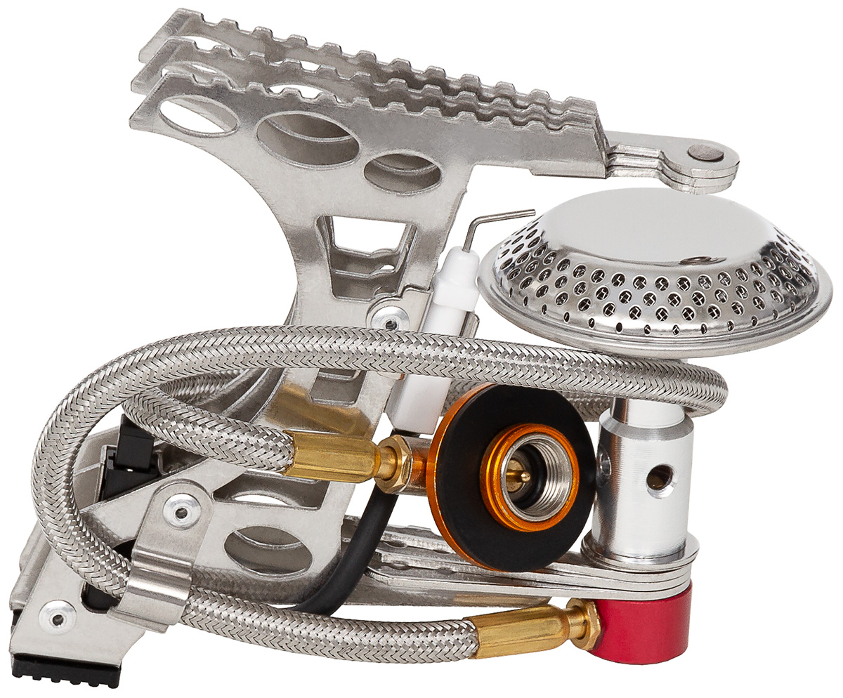 Image 2 de l'article Réchaud à gaz, pliable, avec boyau 