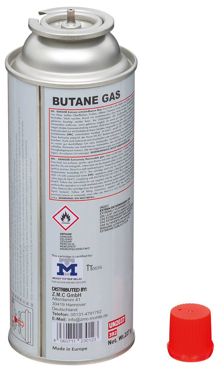 Image 2 de l'article Cartouche de gaz à valve, Butane, 227 g (400 ml) 