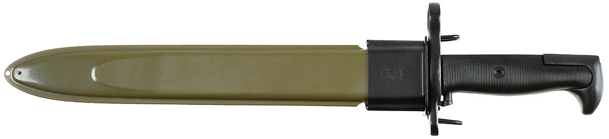 Artikelbild 2 des Artikels “US Bajonett M1, schwarz, Kunststoffgriff, Scheide “