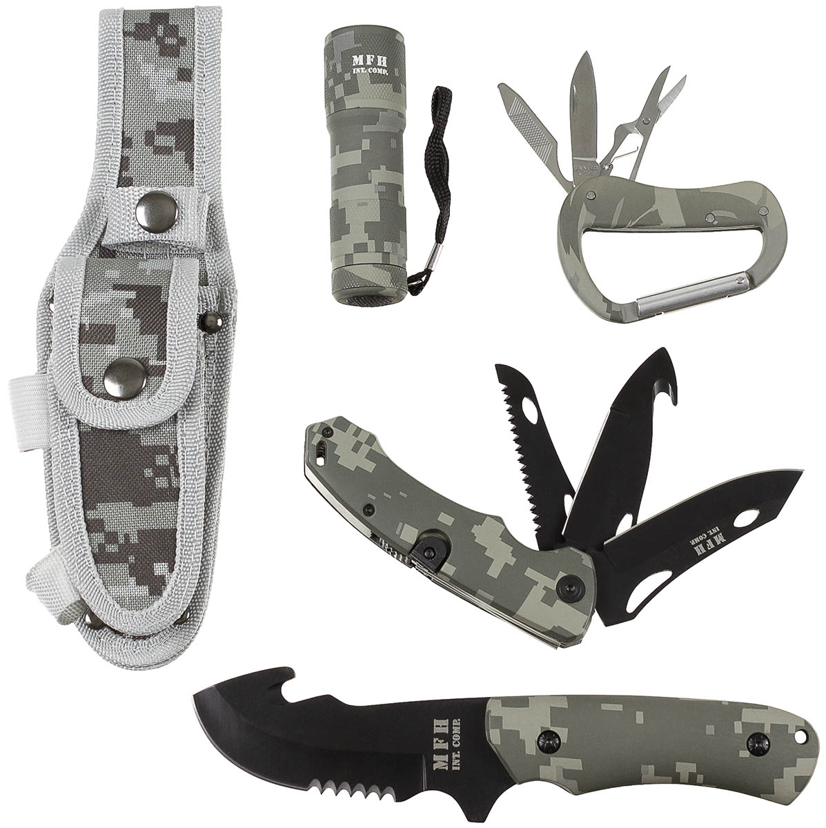 Artikelbild 2 des Artikels “Messerset, AT-digital, Kunststoffgriff, Scheide “