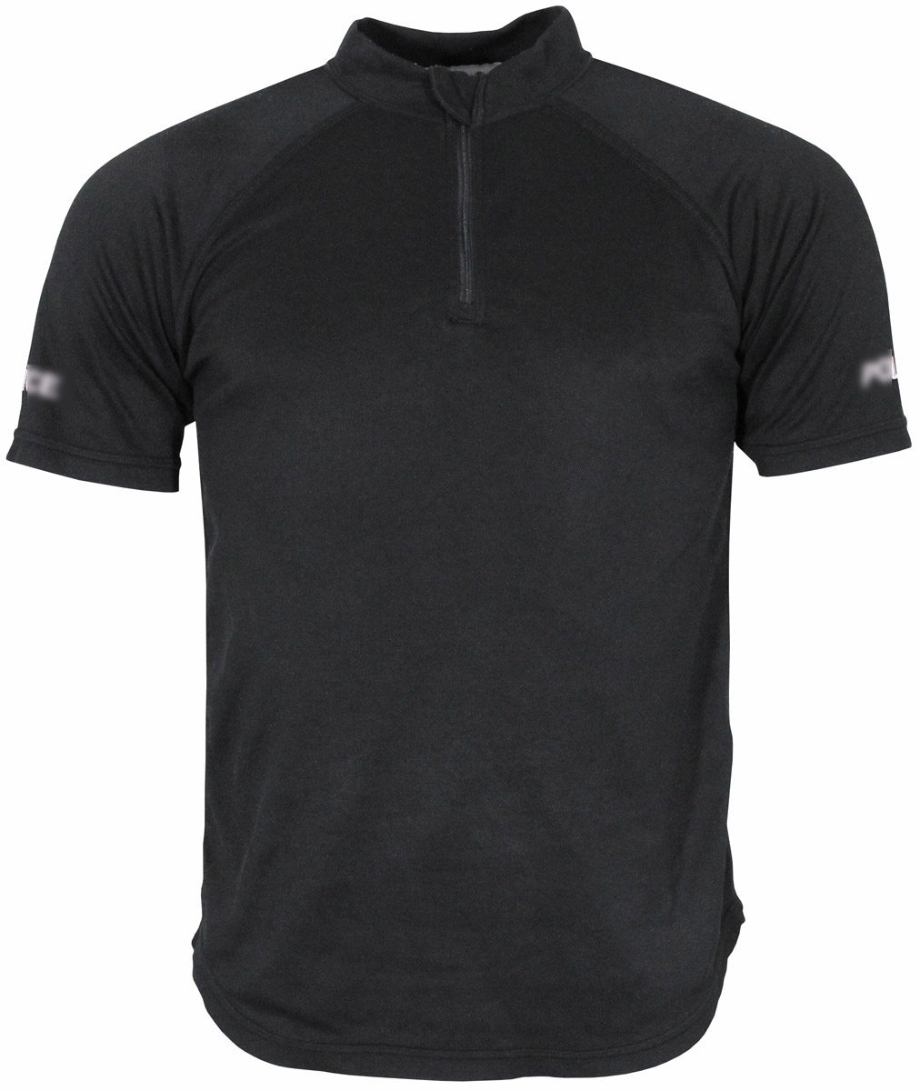 Artikelbild 2 des Artikels “Brit. Funktions-Shirt,schwarz, Reißverschluss, gebr. “