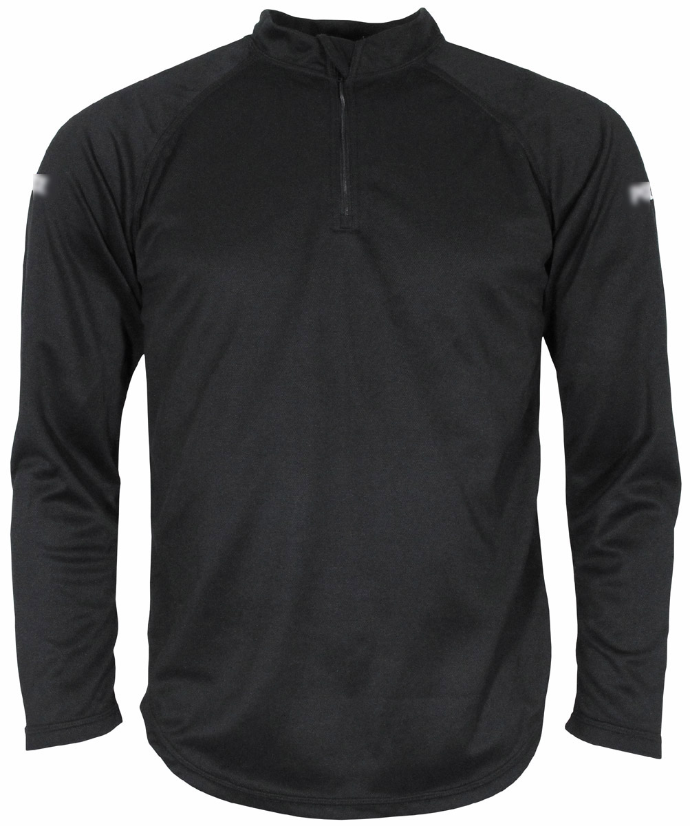 Artikelbild 2 des Artikels “Brit. Funktions-Shirt,schwarz, langarm, Reißverschluss, gebr. “