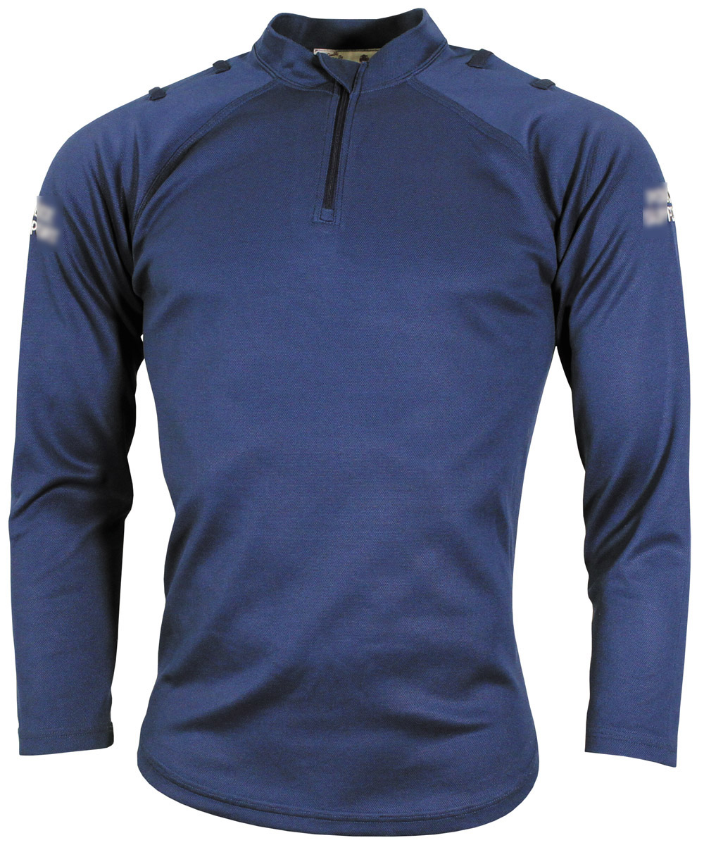 Artikelbild 2 des Artikels “Brit. Funktions-Shirt, blau, langarm, Reißverschluss, gebr. “