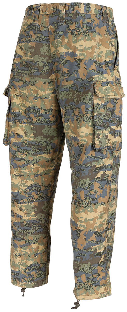 Artikelbild 2 des Artikels “Österr. Kampfanzugshose, TAZ tarn, R/S, gebr. “