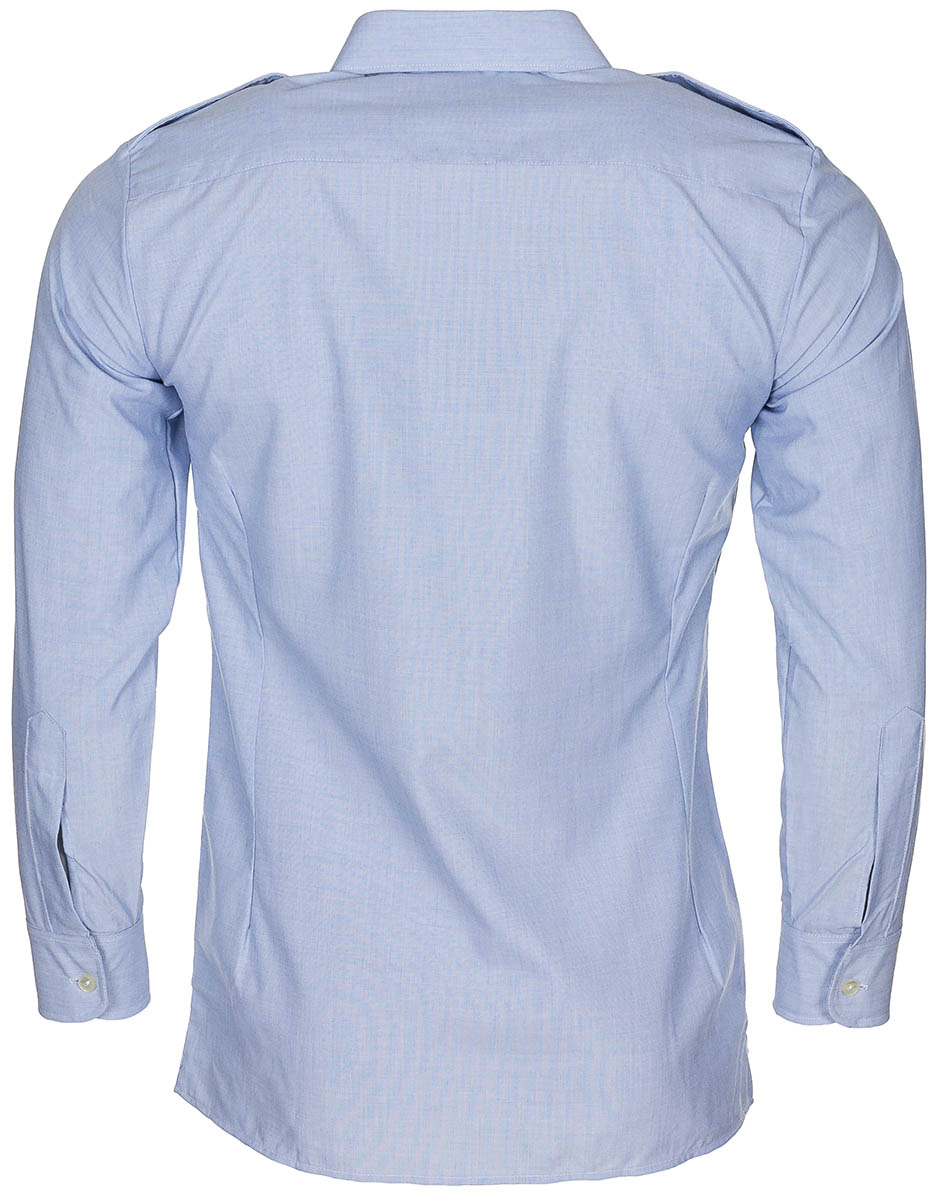 Artikelbild 2 des Artikels “Franz. Diensthemd, blau, Schulterklappen, neuw. “