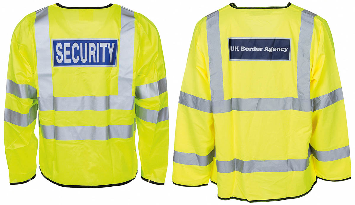 Artikelbild 2 des Artikels “Brit. Signaljacke, gelb, mit Reflektor, neuw. “