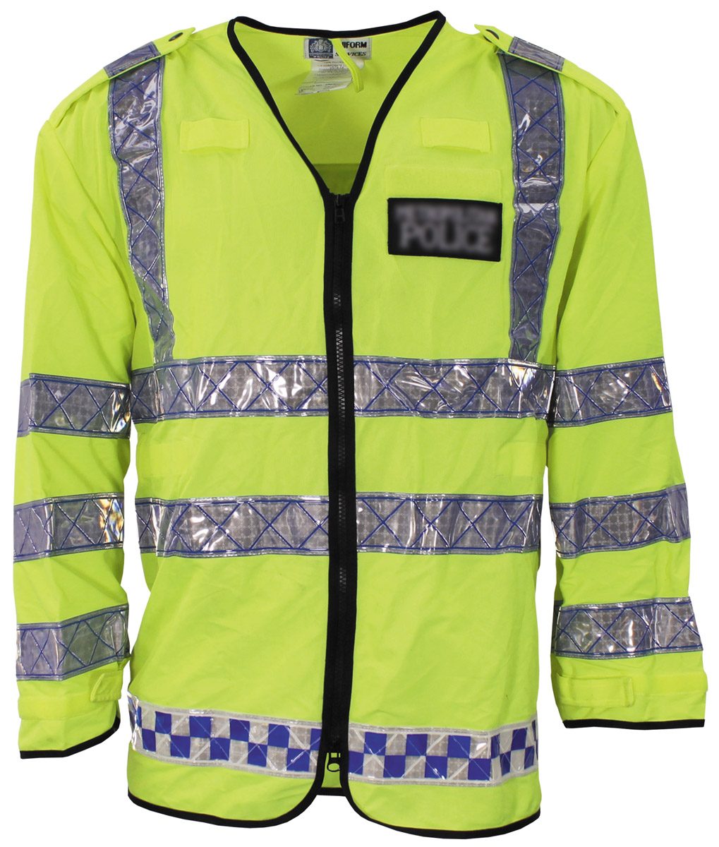 Artikelbild 2 des Artikels “Brit. Signaljacke, gelb, mit Reflektor, gebr. “