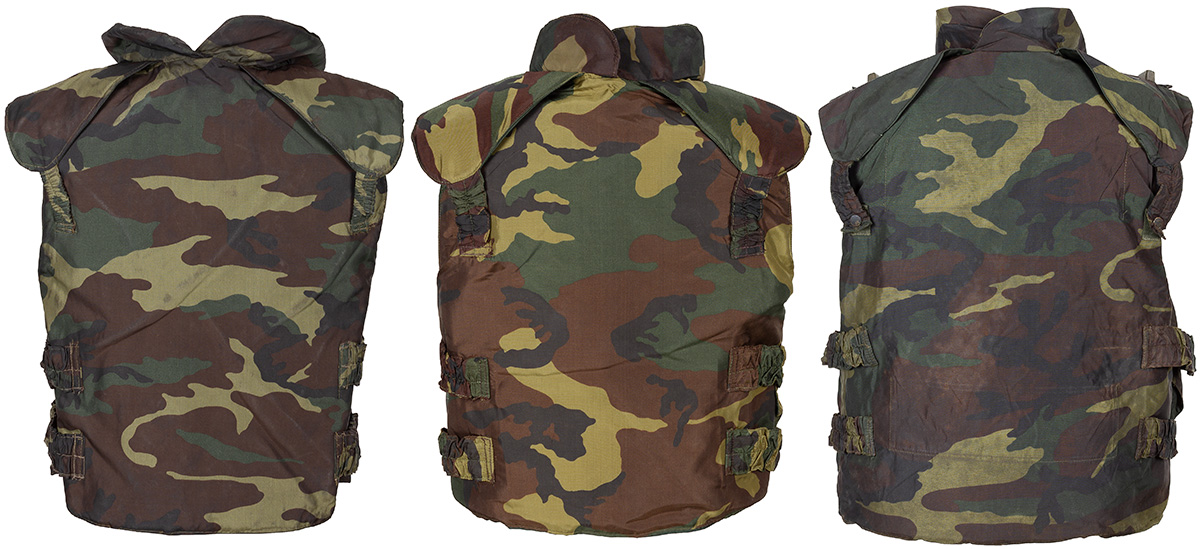 Product image 2 of the product “IT Flak Jacket, woodland, used (EXP.RESTRICTIONS) ”