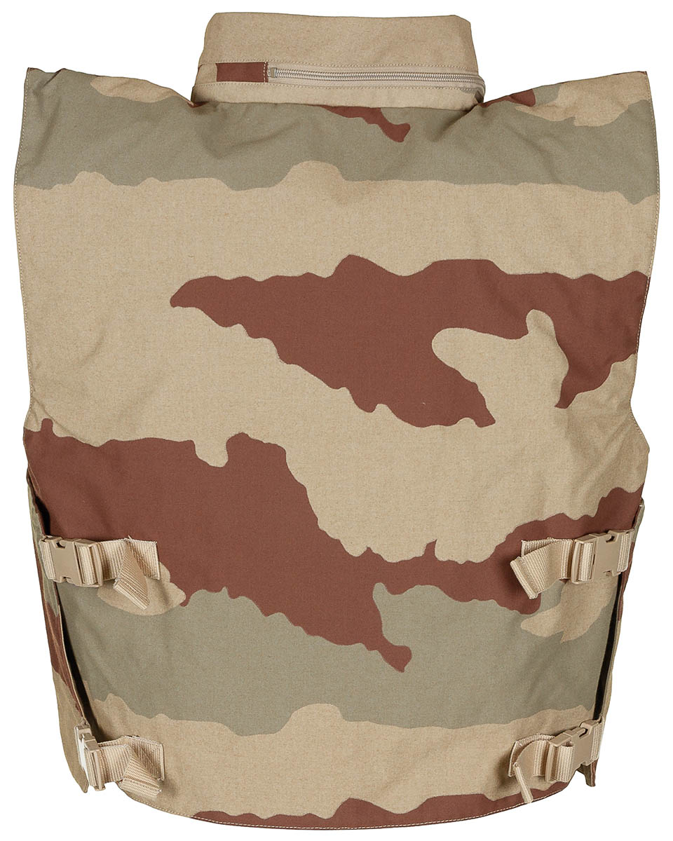 Artikelbild 2 des Artikels “Franz. Splitterschutzweste, ohne Ballistik, desert, neuw. “