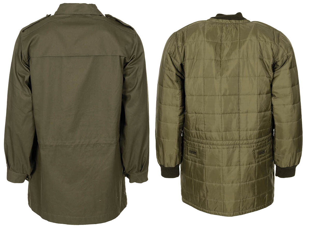 Artikelbild 2 des Artikels “Ital. Feldparka, oliv, mit Futter, neuw. “