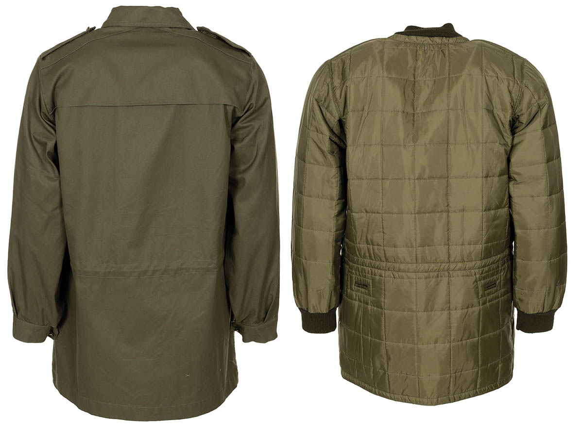 Artikelbild 2 des Artikels “Ital. Feldparka, oliv, mit Futter, gebr. “