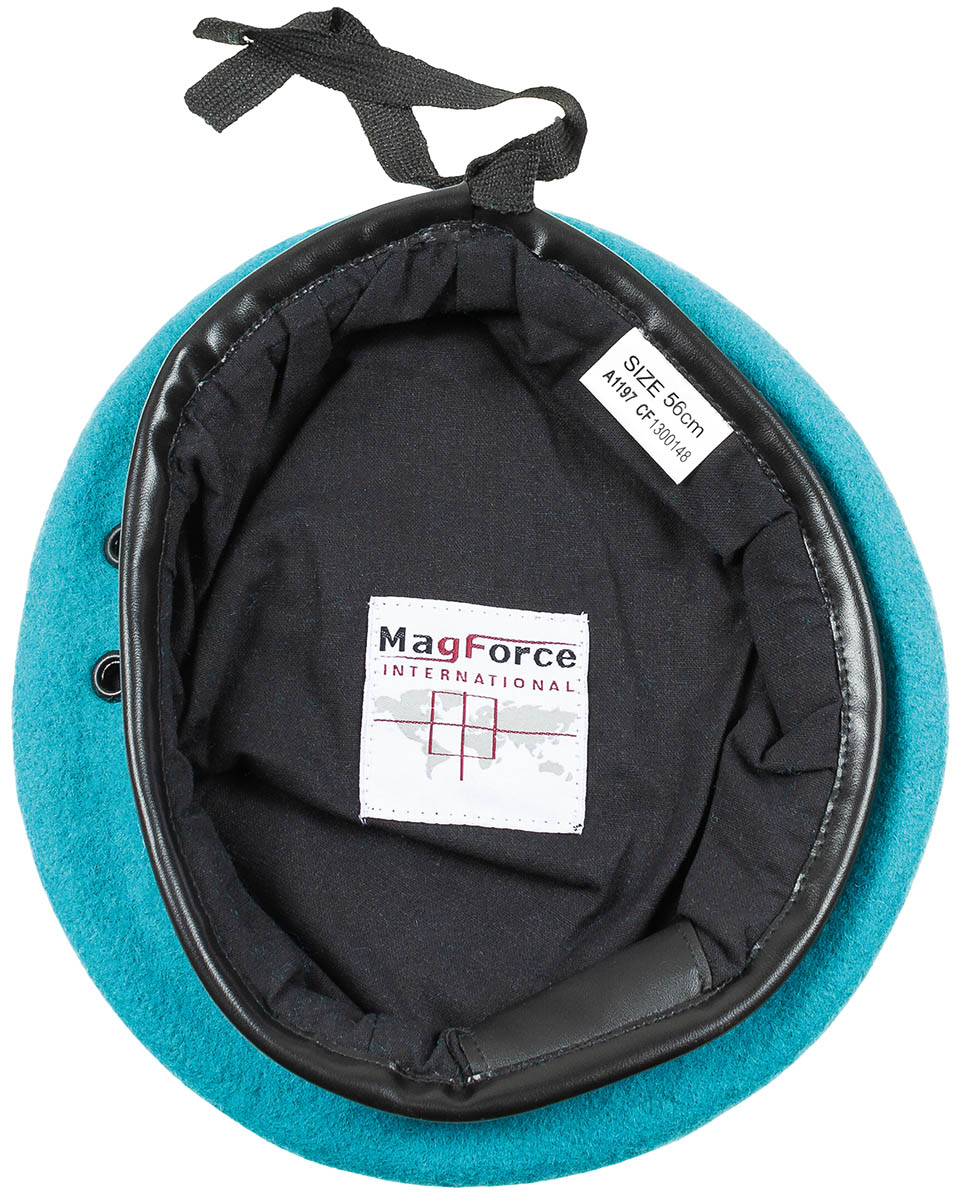 Artikelbild 2 des Artikels “Franz. Barett, cyan, neuw. “