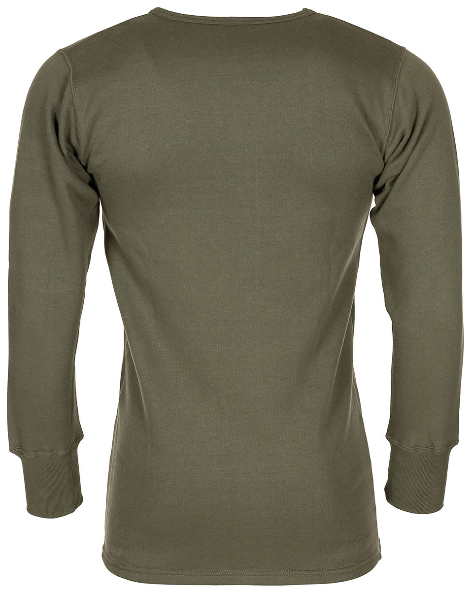 Artikelbild 2 des Artikels “Franz. Unterhemd, Plüsch, langarm, oliv, neuw. “