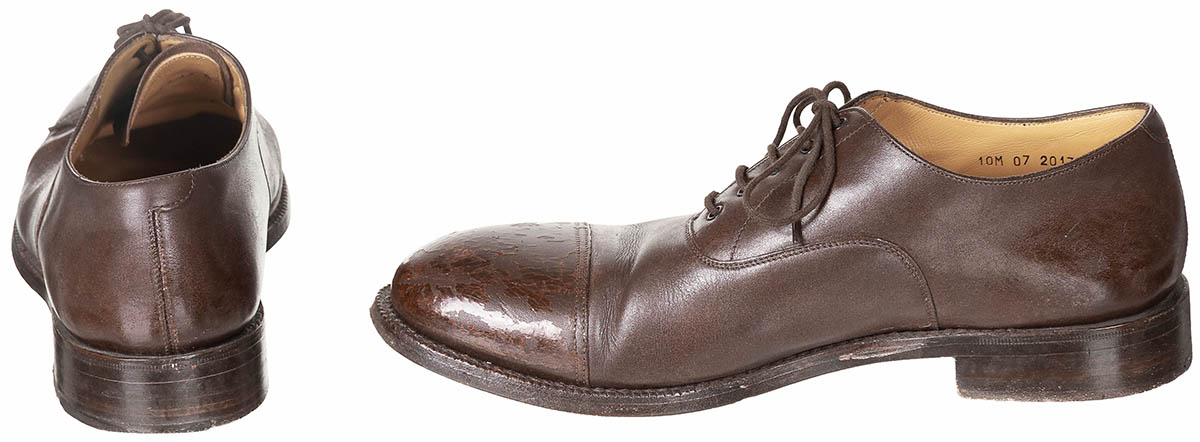 Product image 2 of the product “GB Tap Shoes, Leather, brown, used ”