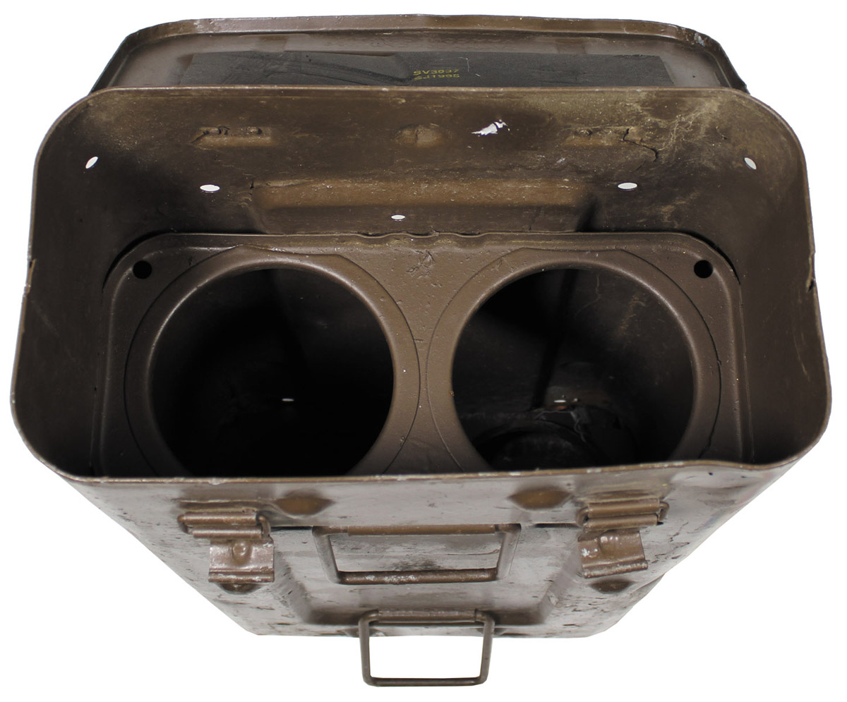 Artikelbild 2 des Artikels “Brit. Munitionskiste, gebr., braun, Abm.: 78 x 42 x 22 cm “