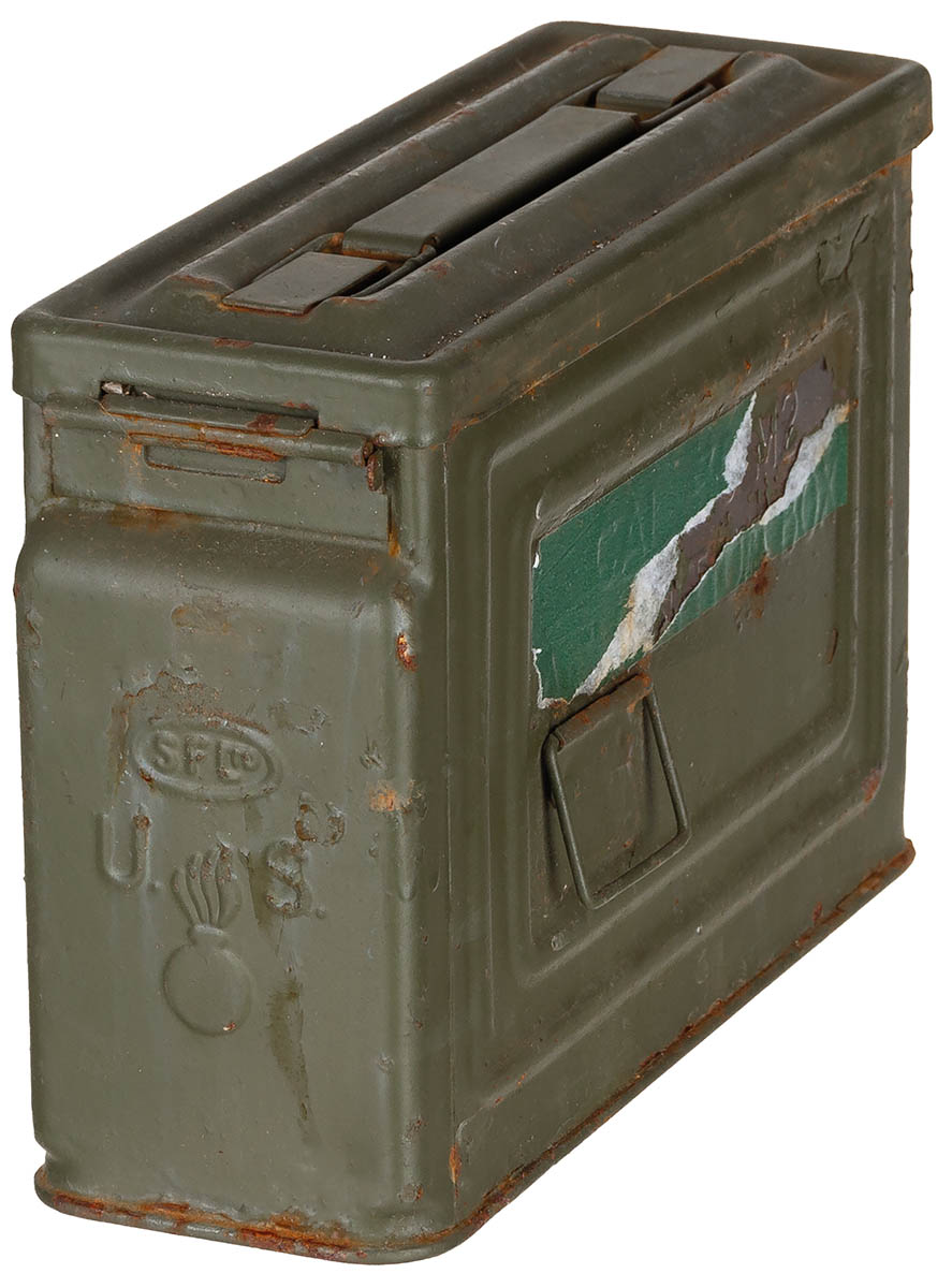 Artikelbild 2 des Artikels “US Munitionskiste, WWII, Cal. 30, M2, gebr. “
