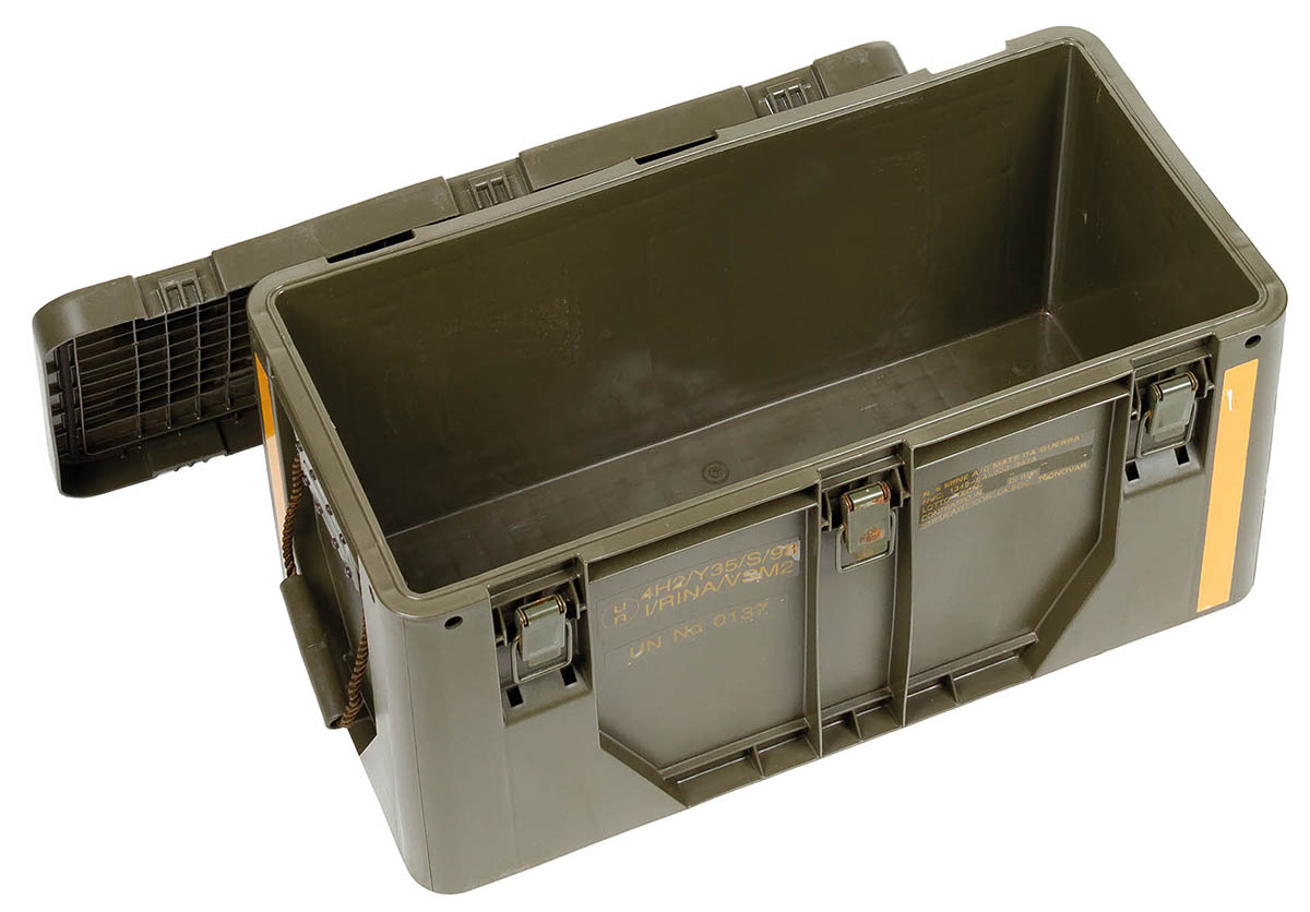 Product image 2 of the product “IT Transport Box, plastic, OD green, used ”