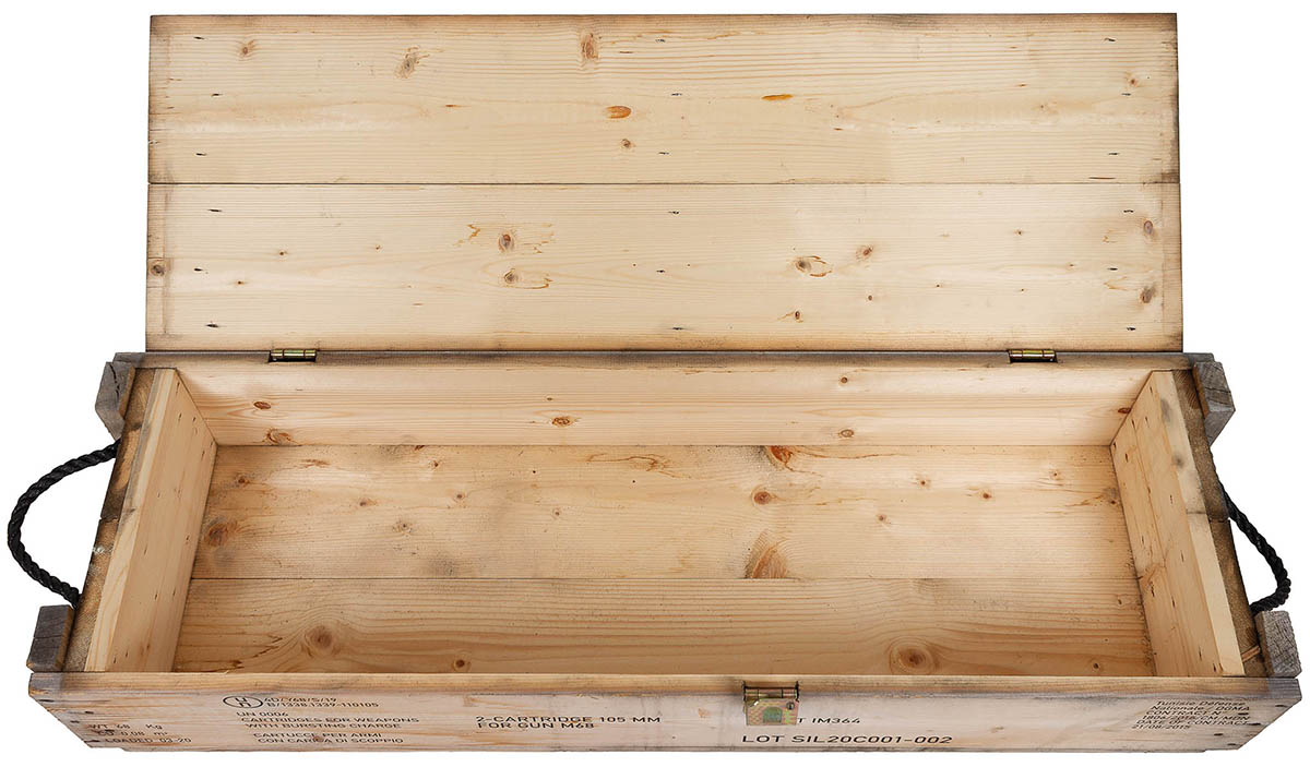 Artikelbild 2 des Artikels “Ital. Holzkiste, gebr., Versand nur per Spedition! “