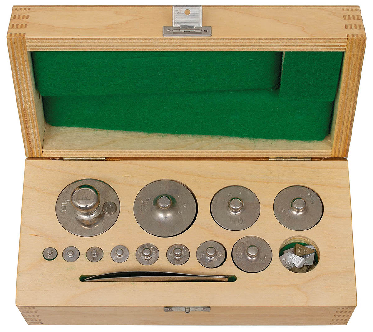 Artikelbild 2 des Artikels “CZ/SK Apothekerwaage, mit Gewichten, neuw. “