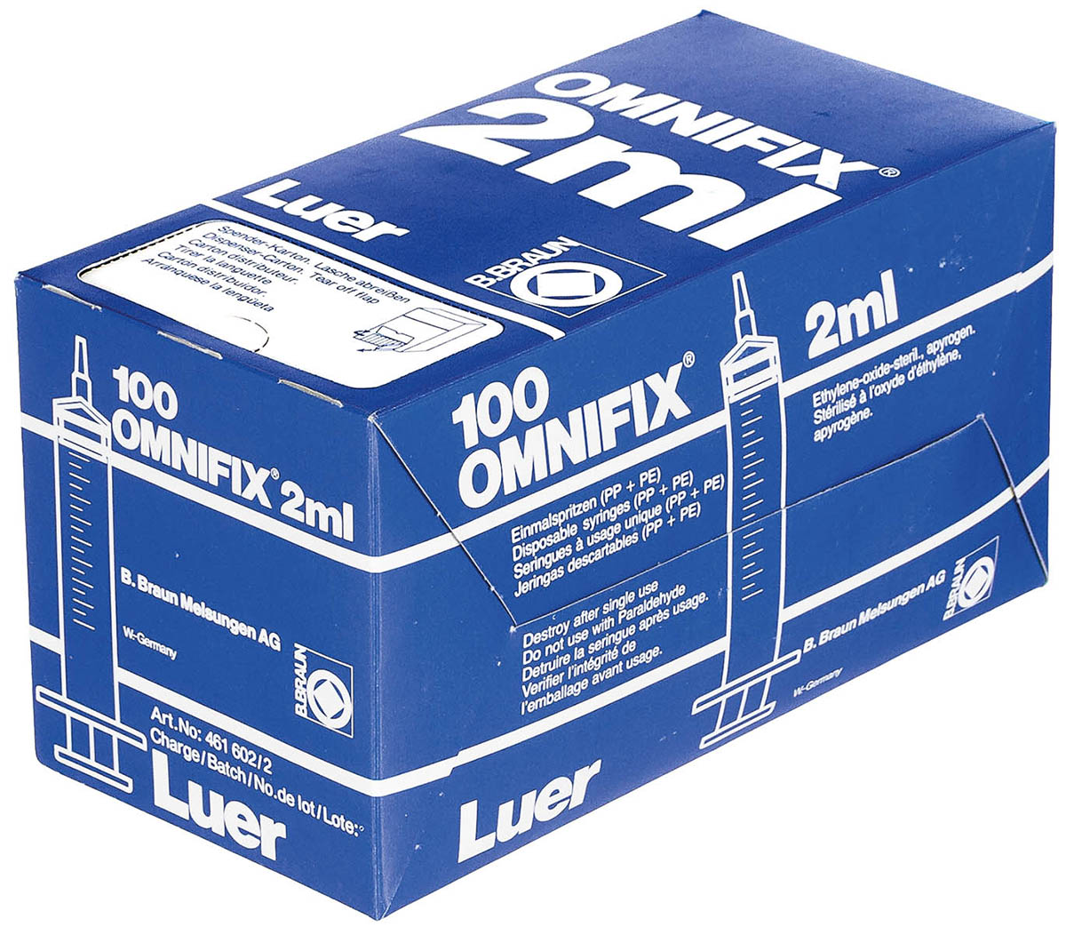 Artikelbild 2 des Artikels “Einmalspritze, 2 ml, 100 Stück, neuwertig “
