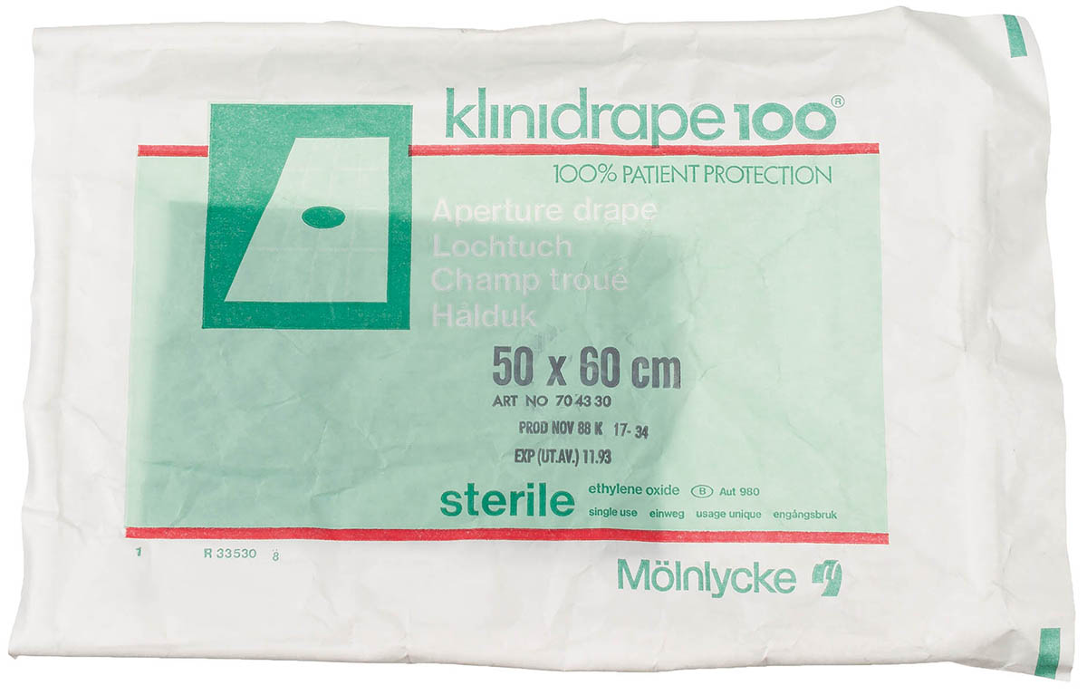 Artikelbild 2 des Artikels “Schwed. OP-Lochtuch, steril, 50x60 cm, 30 St. neuw., DEKO “
