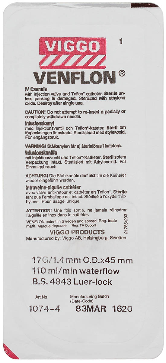 Image 2 de l'article SE Canule veineuse, 50 pièces, comme neuf 