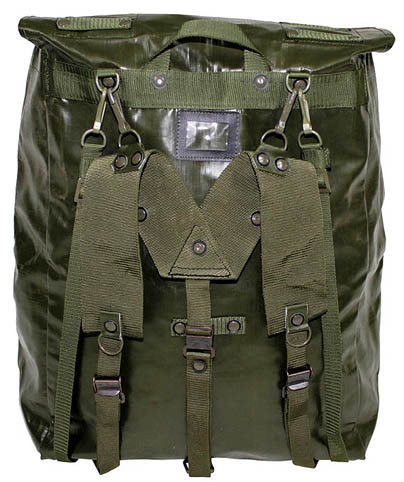 Artikelbild 2 des Artikels “CZ/SK Rucksack, M 85, Riemen und Suspender, gebr. “