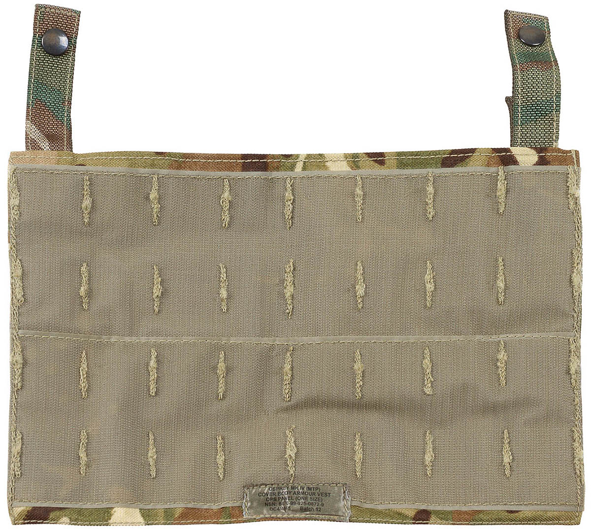 Artikelbild 2 des Artikels “Brit. Frontplatte, mit Klett, Osprey MK IV, MTP tarn, neuw. “