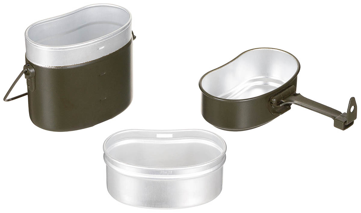 Artikelbild 2 des Artikels “BW Essgeschirr, oliv, 3-teilig, neuwertig “