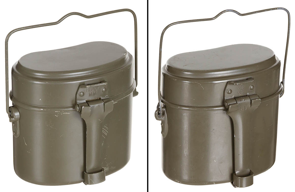 Artikelbild 2 des Artikels “Österr. Essgeschirr, oliv, Alu, 3-teilig, gebr. “