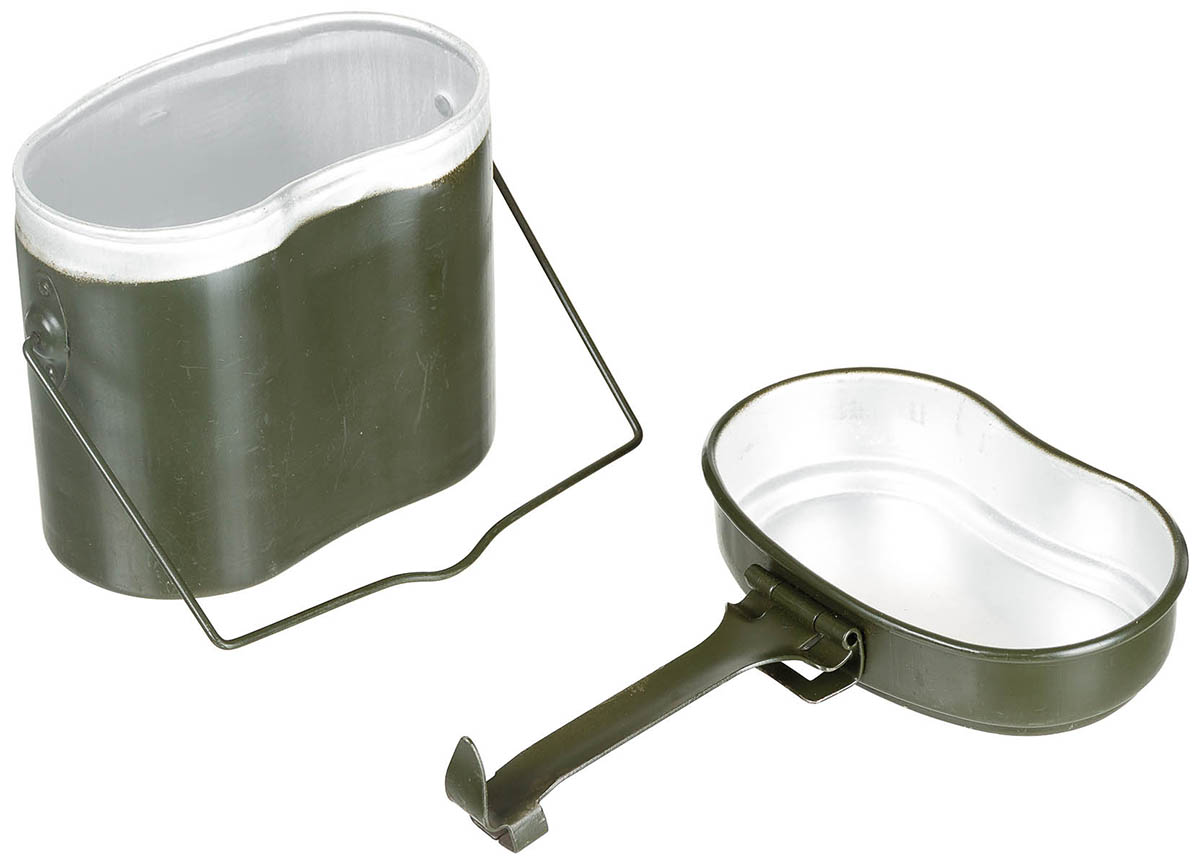 Artikelbild 2 des Artikels “Rumän. Essgeschirr, oliv, 2-teilig, gebr. “