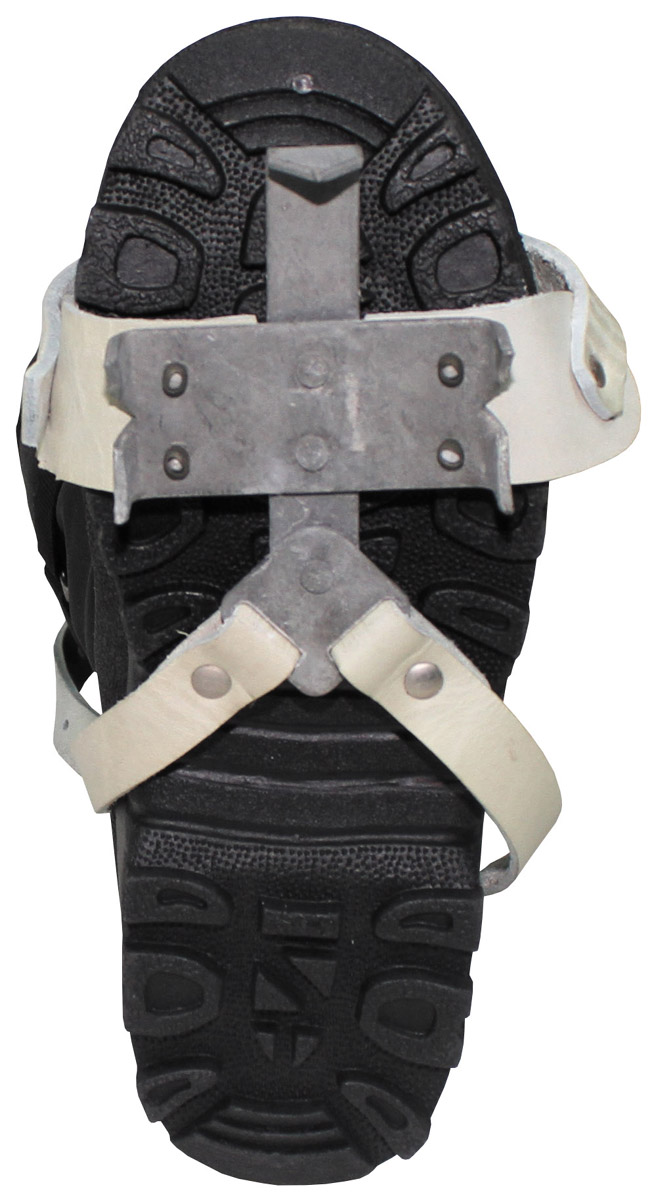 Artikelbild 2 des Artikels “Brit. Steigeisen, Paar, Lederbänder, DEKO, gebr, “