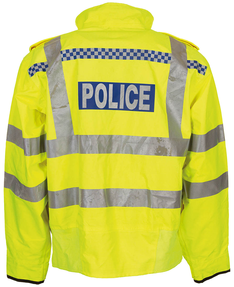 Product image 2 of the product “GB High-Visibility Blouson, signal yellow, used ”