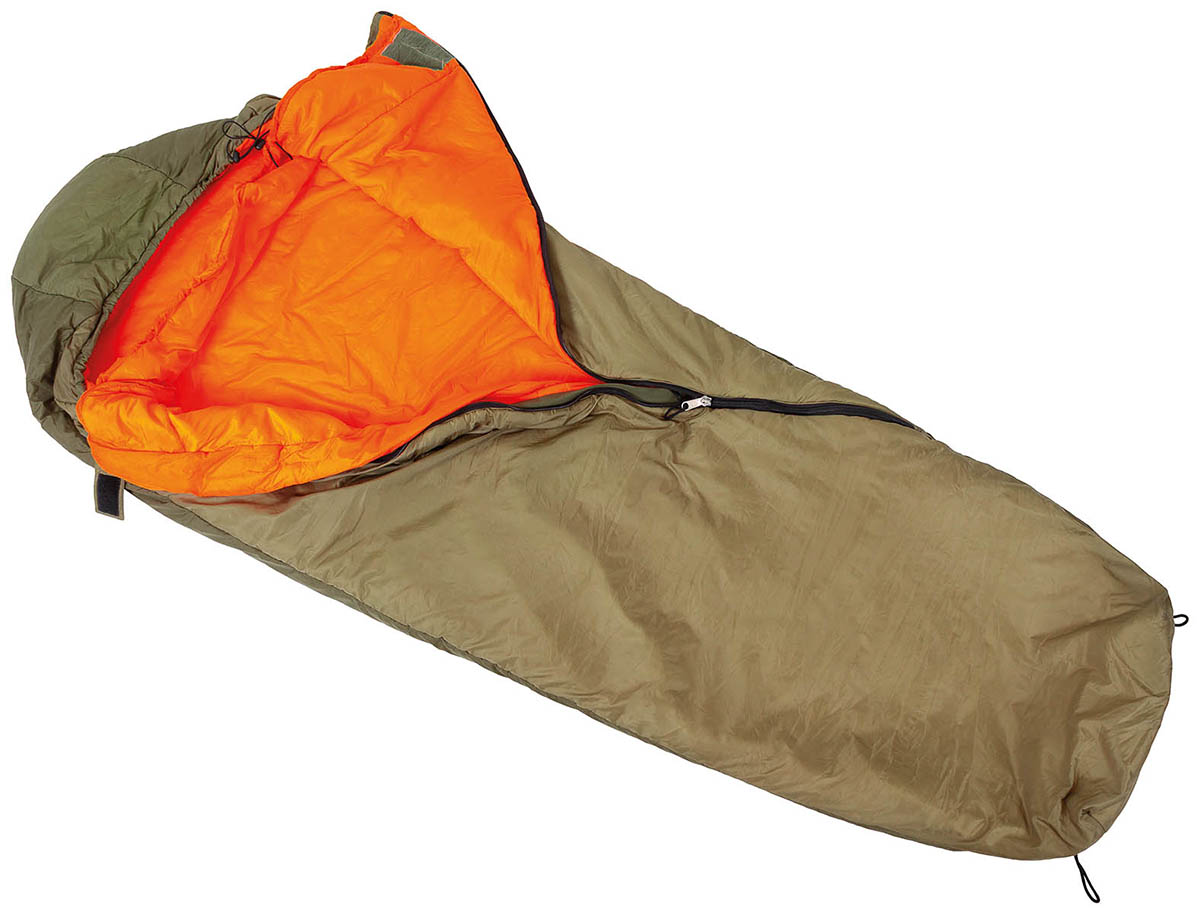 Artikelbild 2 des Artikels “CZ Schlafsack, Winter, oliv/orange, gebr. “