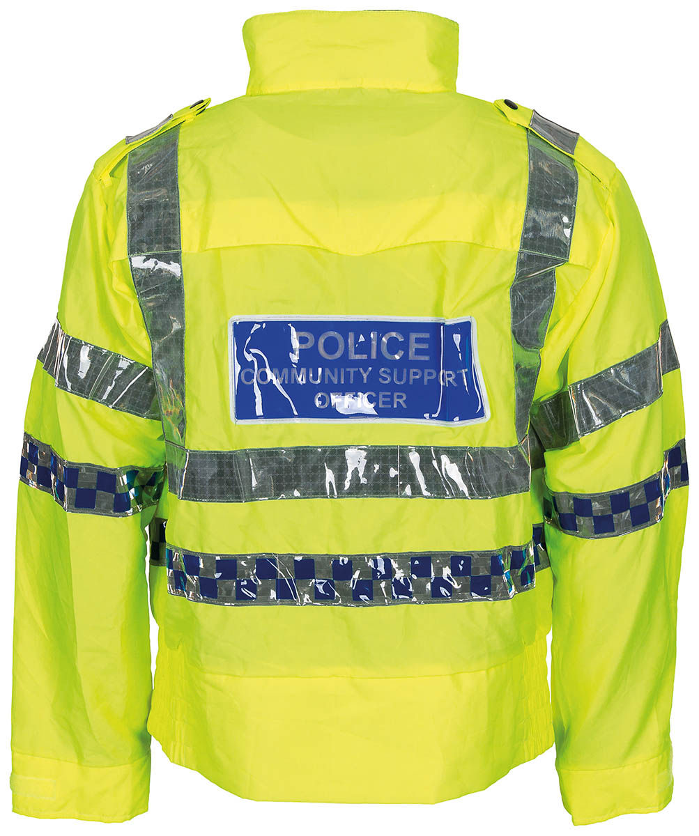 Artikelbild 2 des Artikels “Brit. Signaljacke, gelb, mit Reflektor, gebr. “