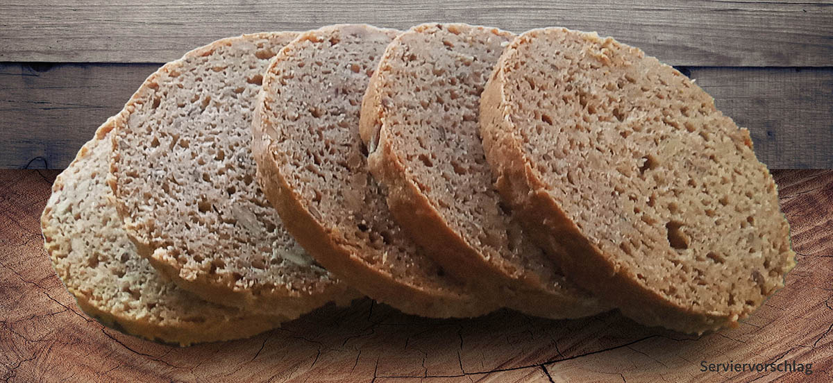 Artikelbild 2 des Artikels “Roggen-Schrot-Mischbrot, 200 g, 7% Mwst. “