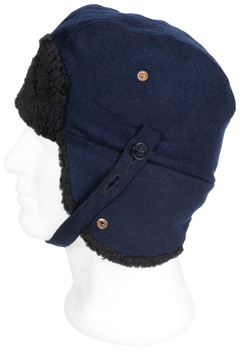 Artikelbild 2 des Artikels “Schwed. Wintermütze, M 48, Marine, blau, gebr., TOP ZUST. “