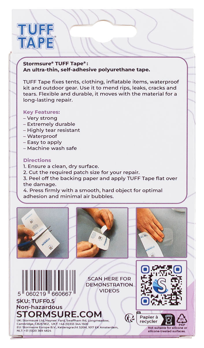 Image 2 de l'article STORMSURE, TUFF Tape, 50 x 7.5 cm 