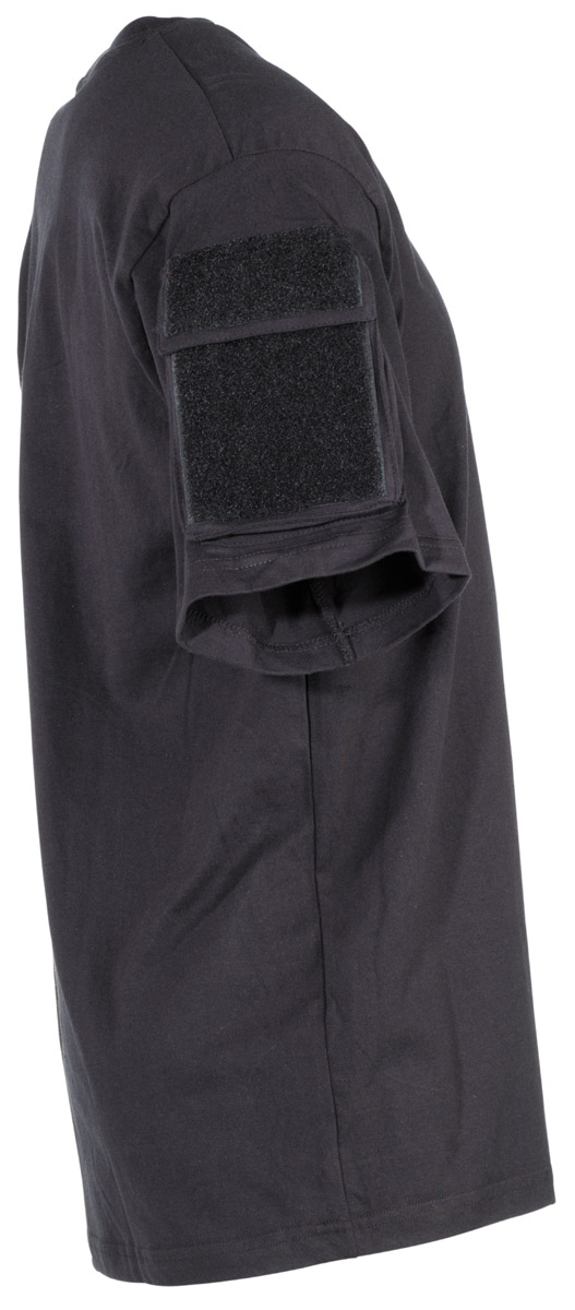 Image 3 de l'article US T-Shirt, manches courtes, noir, avec poches manches 