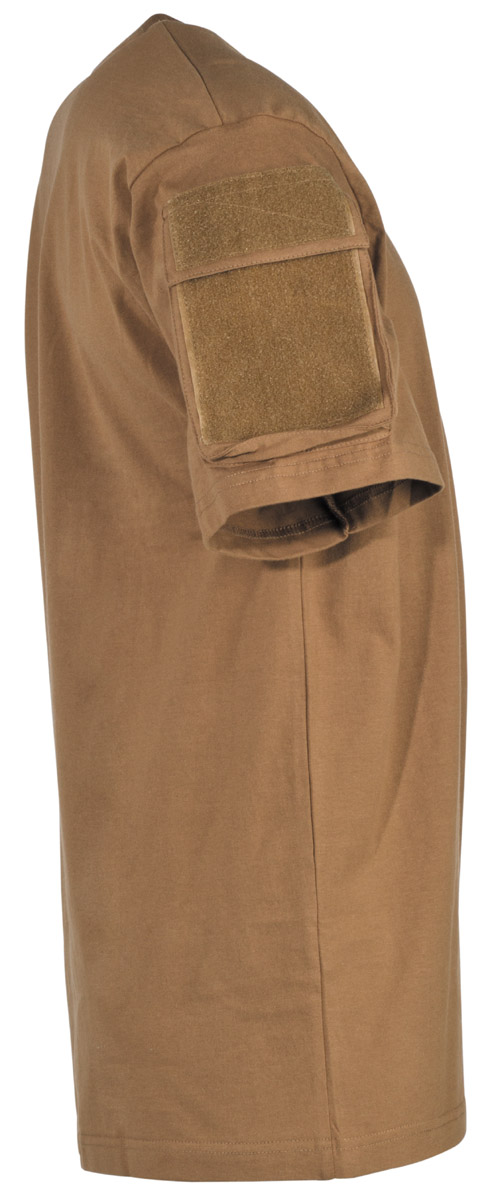 Product image 3 of the product “US T-Shirt, short-sleeved, coyote, with sleeve pockets ”