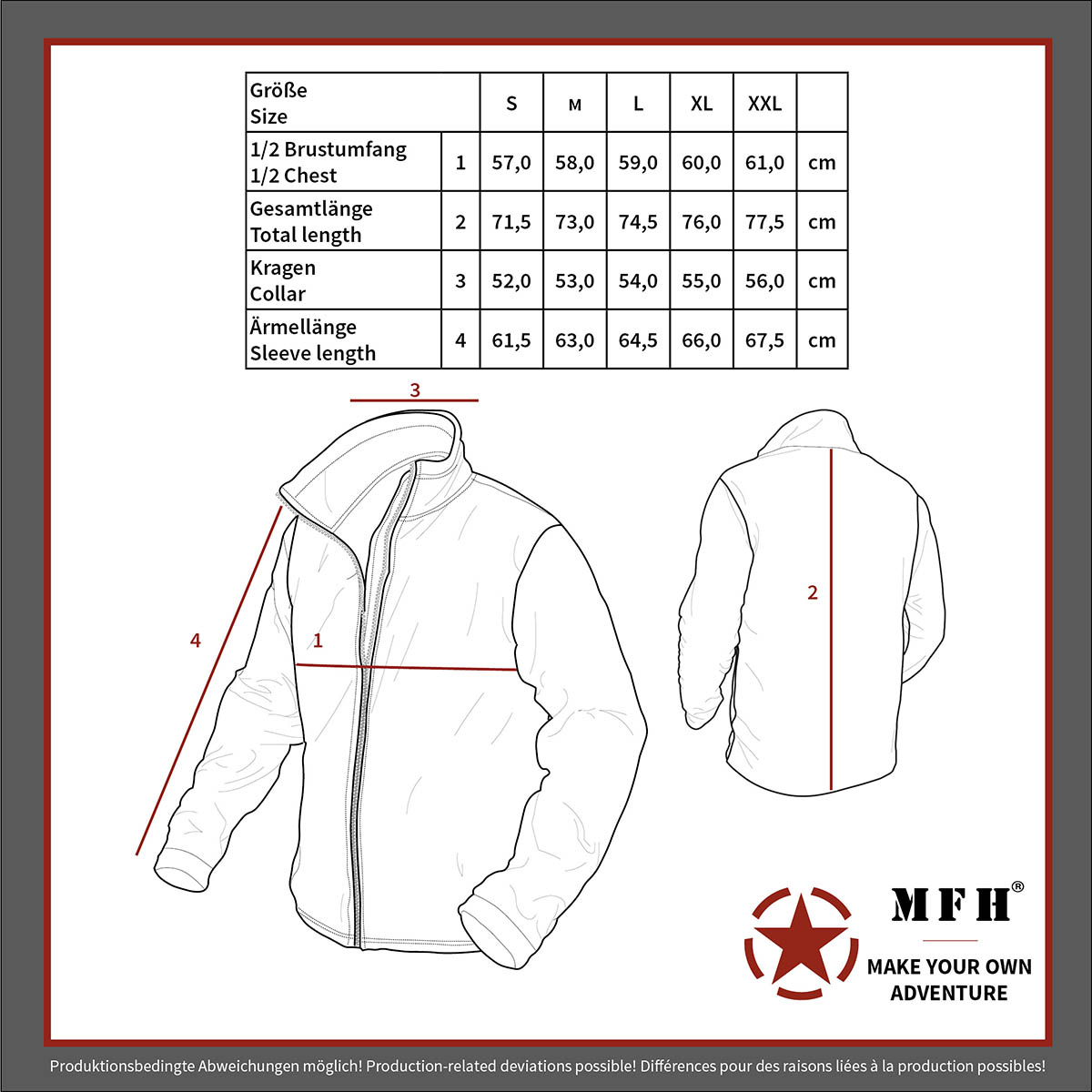 Artikelbild 3 des Artikels “Fleece-Jacke, 