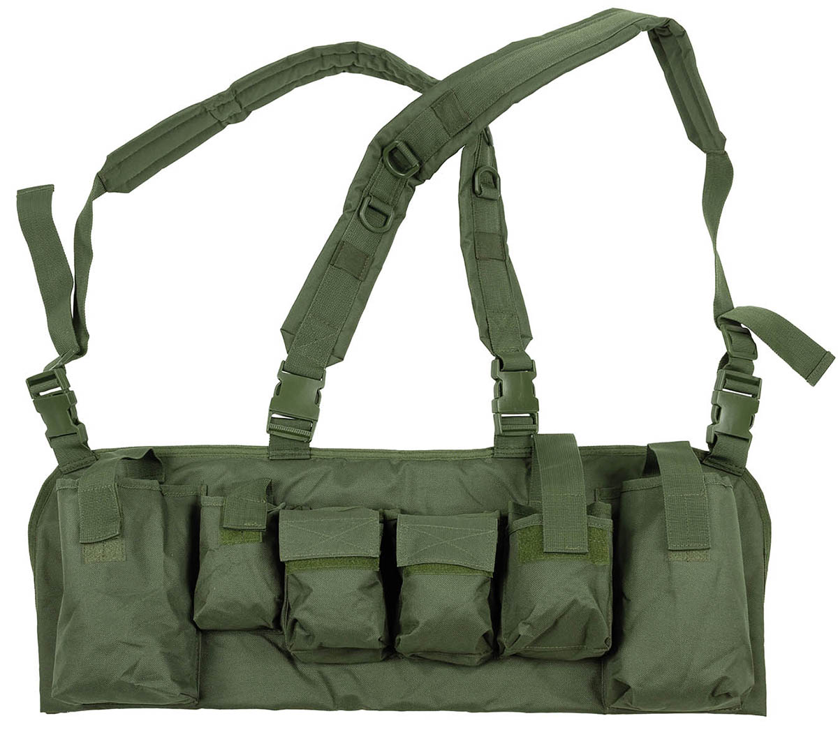 Artikelbild 3 des Artikels “Chest Rig, 9 Taschen, oliv “