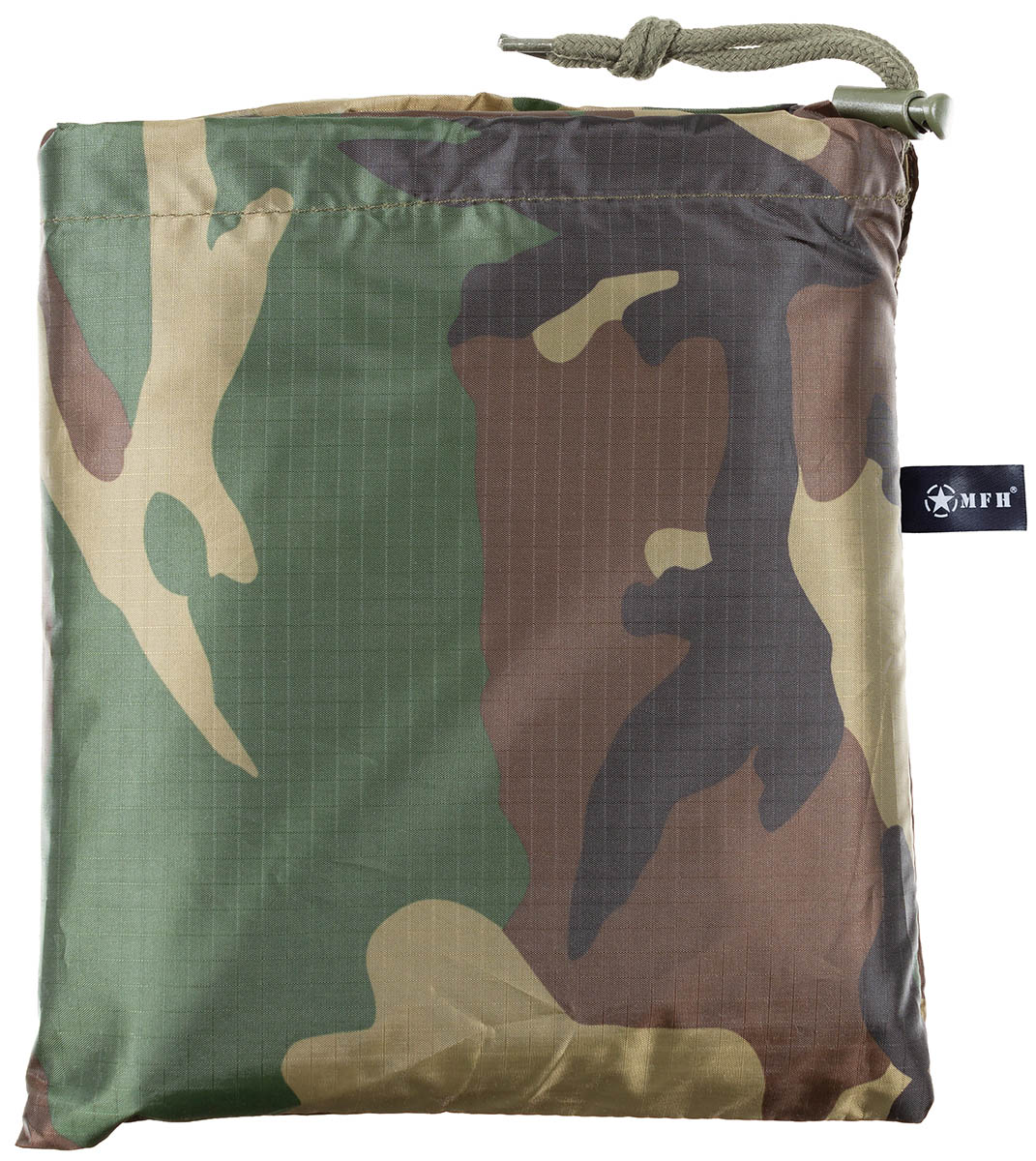 Artikelbild 3 des Artikels “Poncho, Rip Stop, woodland, ca. 144 x 223 cm “