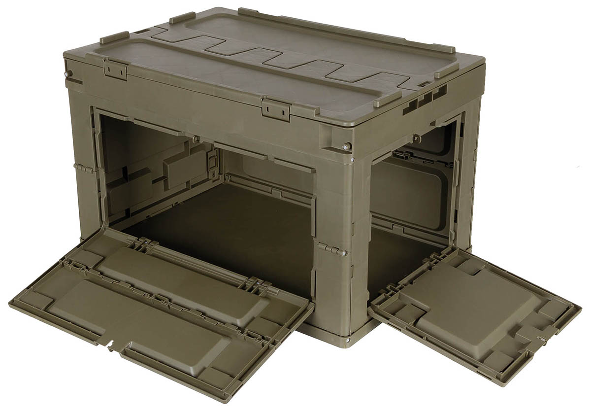 Image 3 de l'article Boîte plastique, pliable, 60 l, olive 