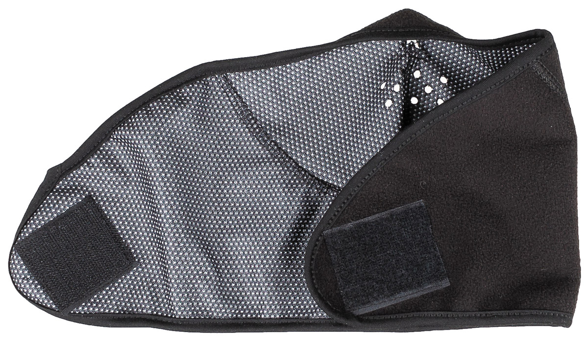 Artikelbild 3 des Artikels “Kälteschutzmaske, Fleece, schwarz, winddicht, wendbar “