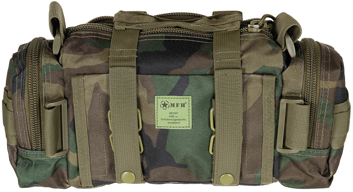 Image 3 de l'article Sac banane et besace, woodland 