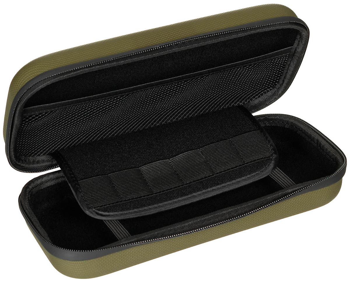Image 3 de l'article Étui rigide, grand, avec passants auto-agrippants, olive 