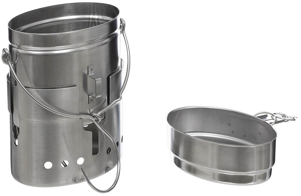 Product image 3 of the product “SE Mess Kit, M40, Stainless Steel, 3-part ”