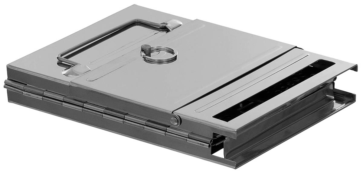 Artikelbild 3 des Artikels “Raketenofen, mit Rost, faltbar, klein, Edelstahl “