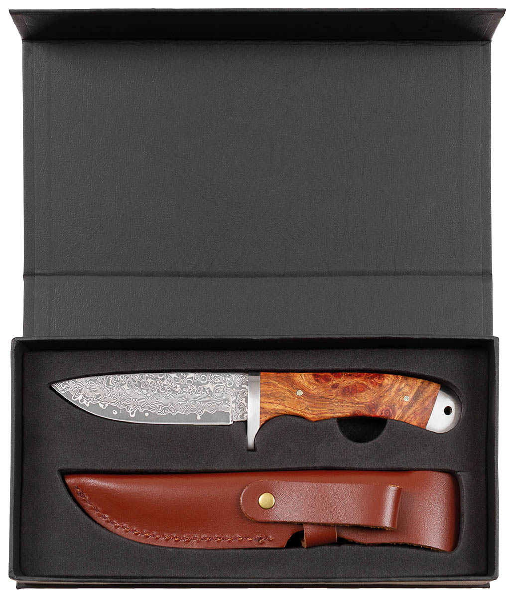 Artikelbild 3 des Artikels “Damastmesser, Scheide, rote Quittenholzeinlage “